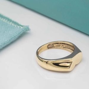 Tiffany & Co. 18K Yellow Gold Pinky Ring